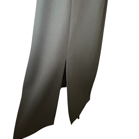 Vintage Sleeveless Maxi Dress Fortrel Polyester, Gold Tinsel Accent, 60s 70s XL` - Picture 11 of 15